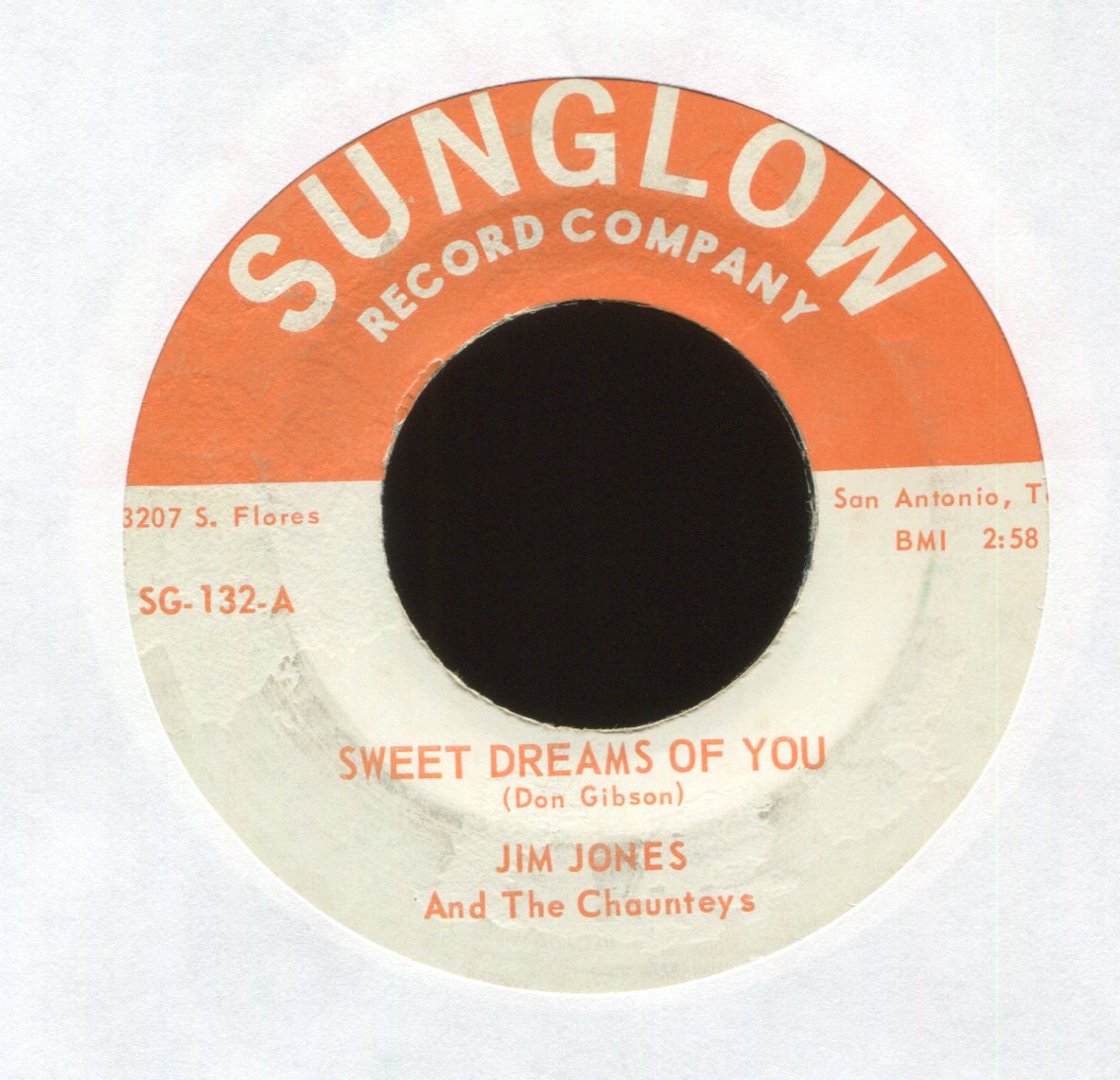 Jim Jones & The Chaunteys - Baby, May I Love You on Sunglow Mod Soul Funk 45