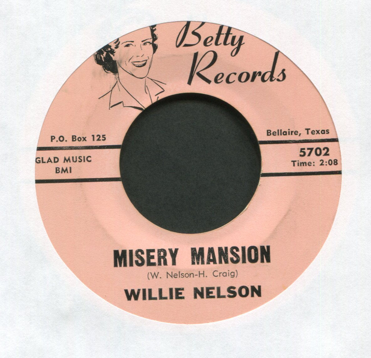 Willie Nelson - What A Way To Live on Betty Country 45