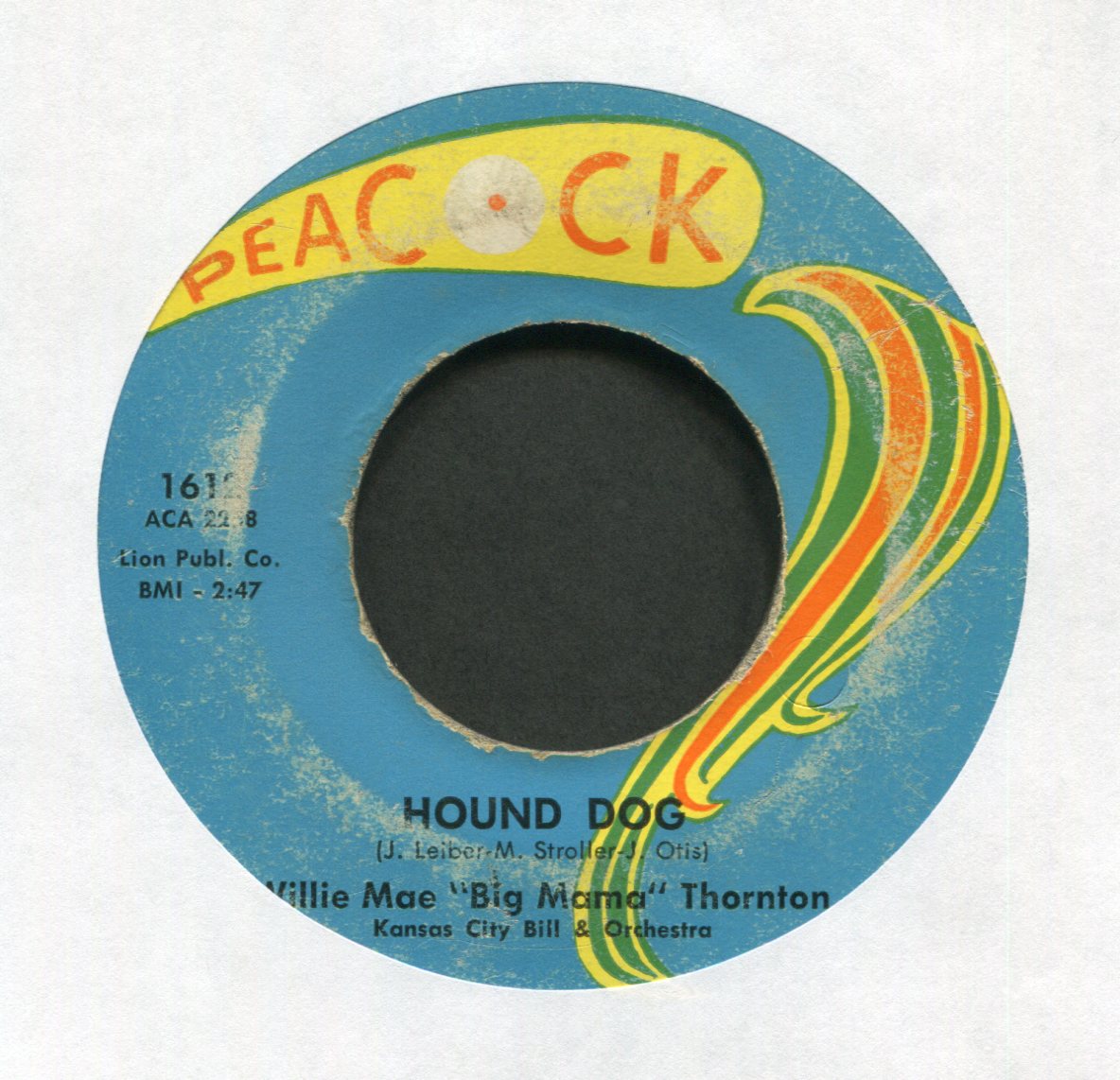 Big Mama Thornton - Hound Dog on Peacock R&B 45