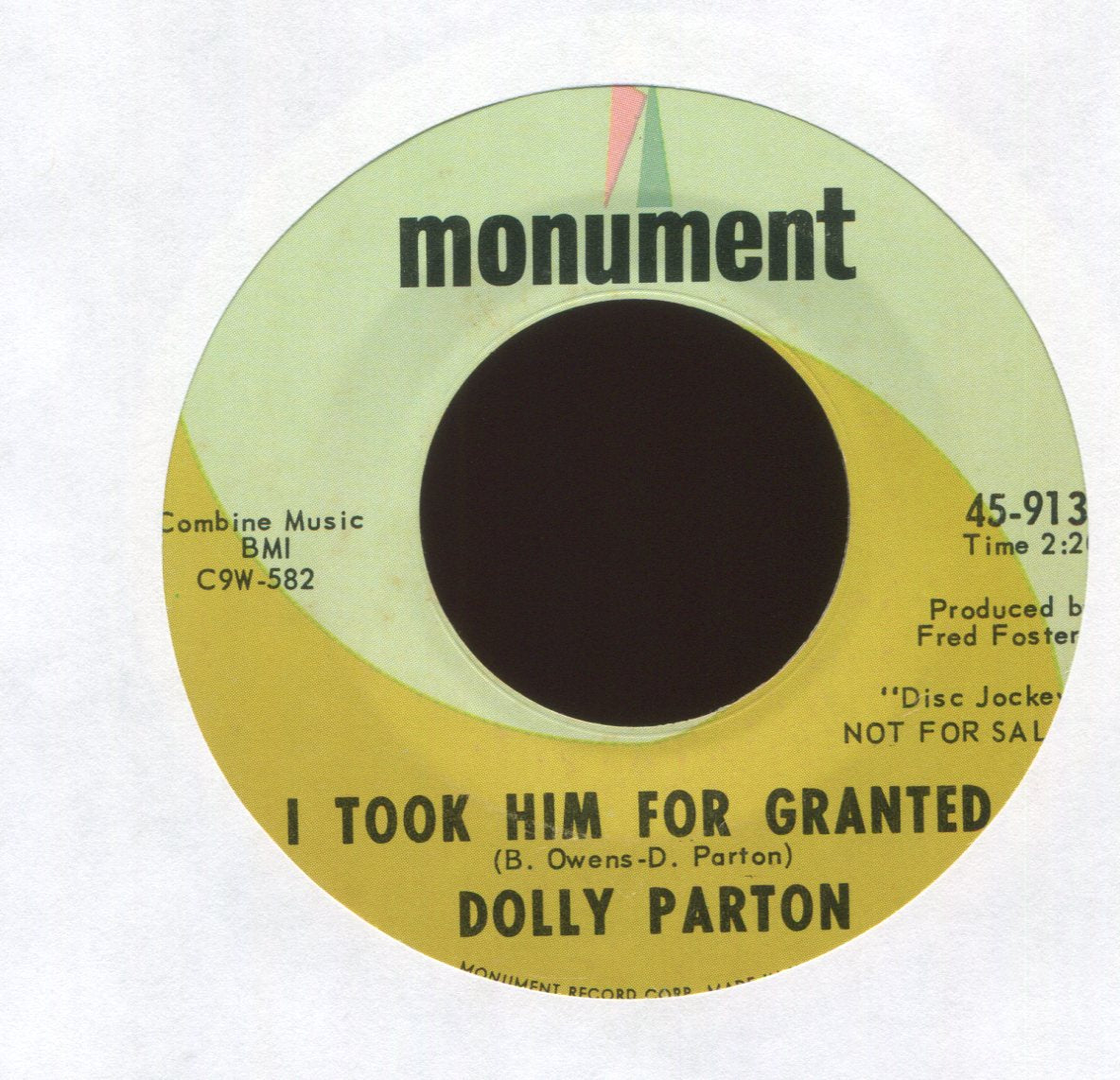 Dolly Parton - Busy Signal on Monument Promo Northern Soul 45