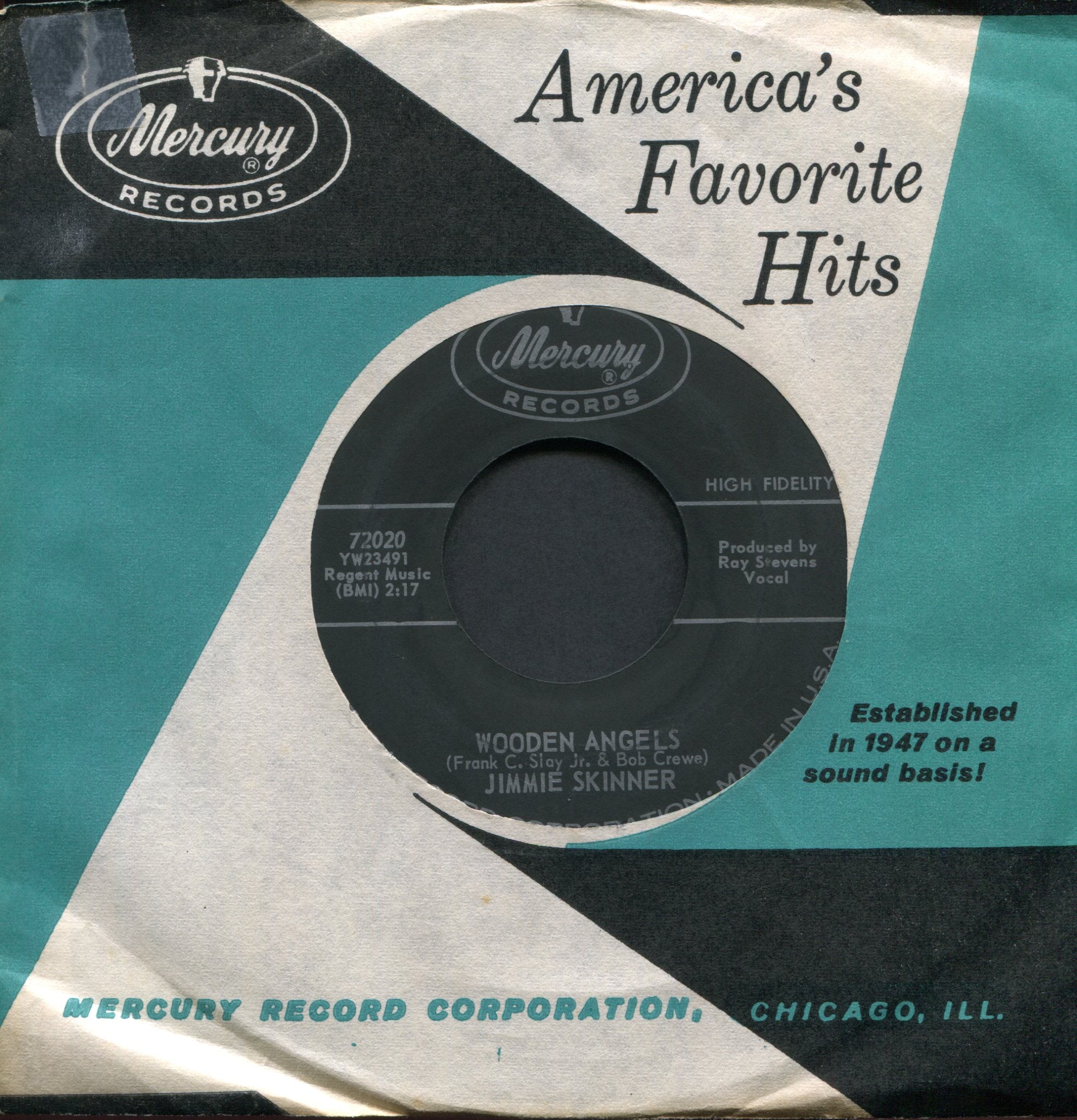 Jimmie Skinner - One Dead Man Ago on Mercury Rockabilly 45