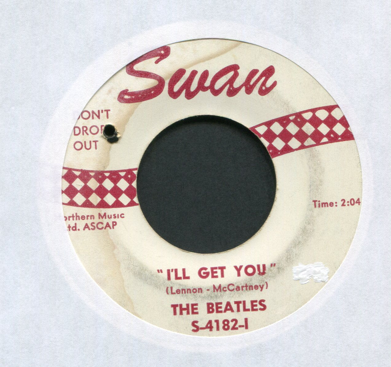 The Beatles - Sie Liebt Dich = She Loves You on Swan 45
