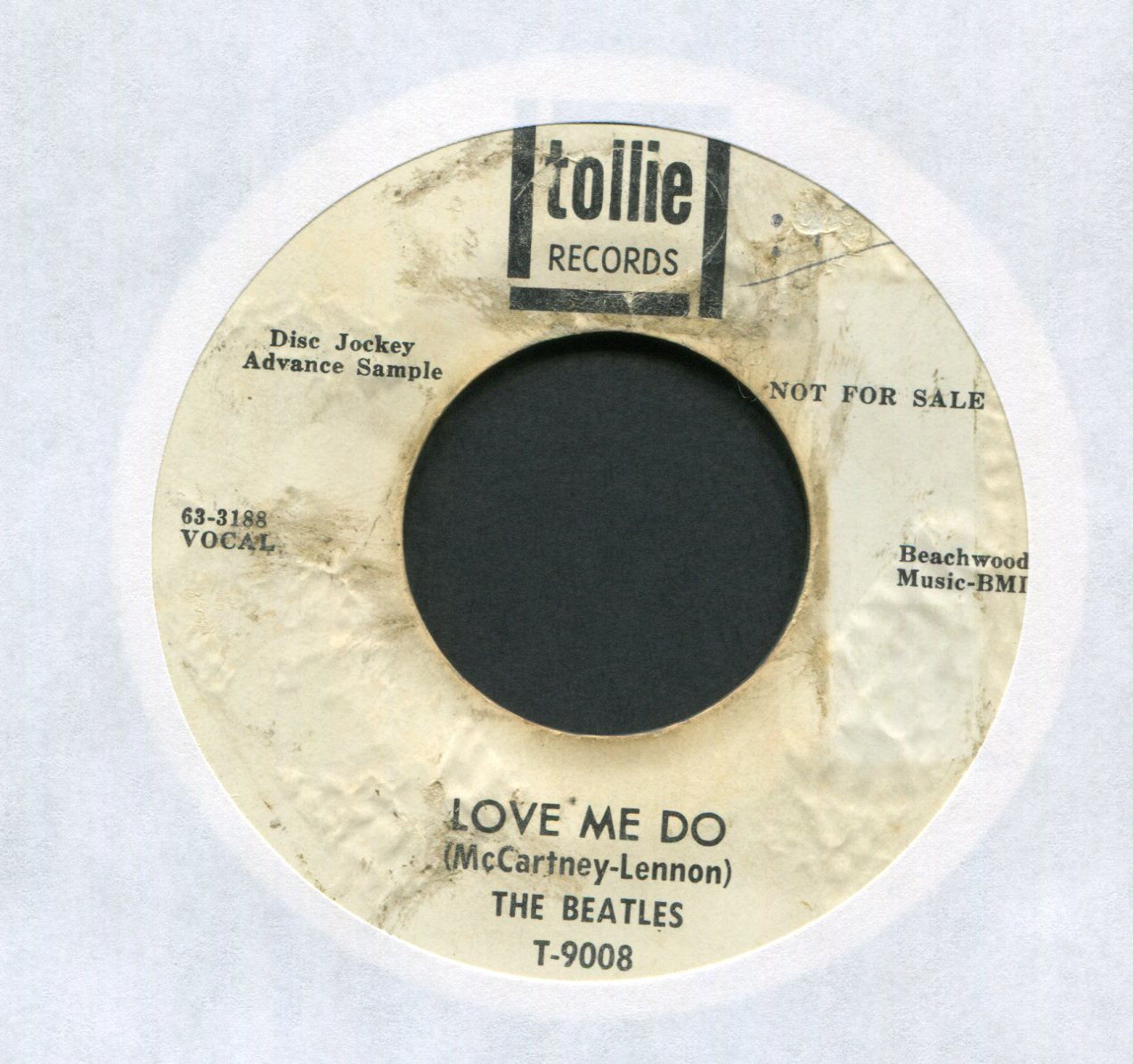The Beatles - Love Me Do on Tollie Promo