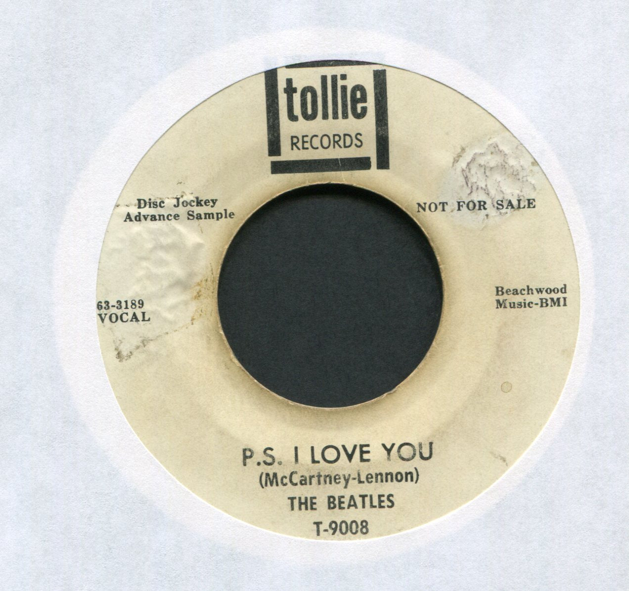 The Beatles - Love Me Do on Tollie Promo