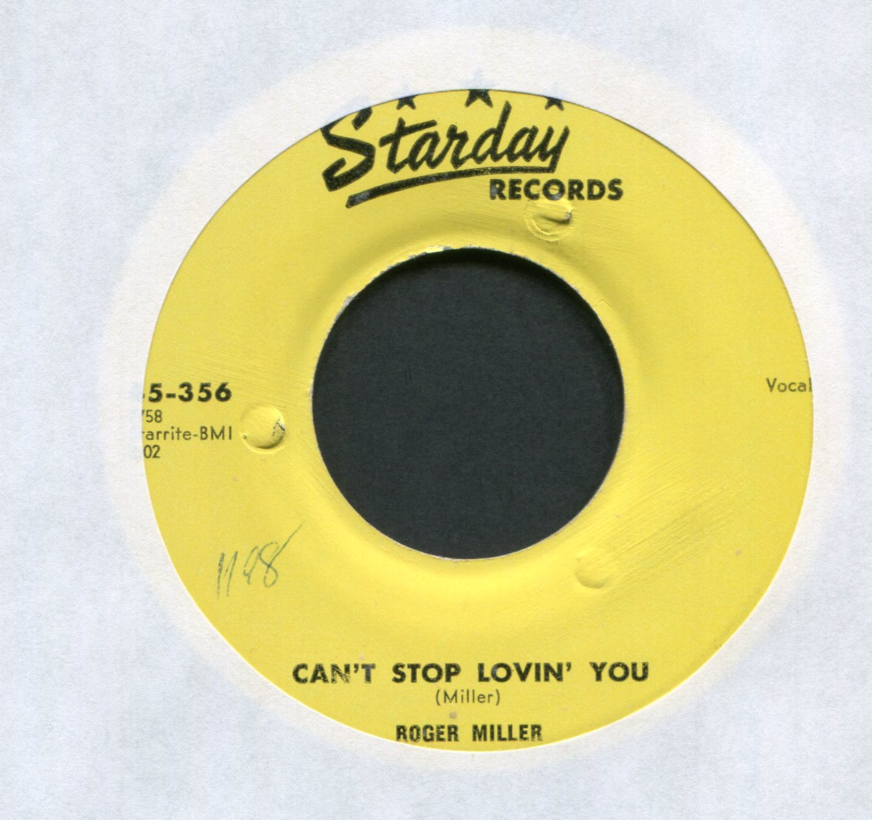 Roger Miller - You're Forgetting Me on Starday Country 45