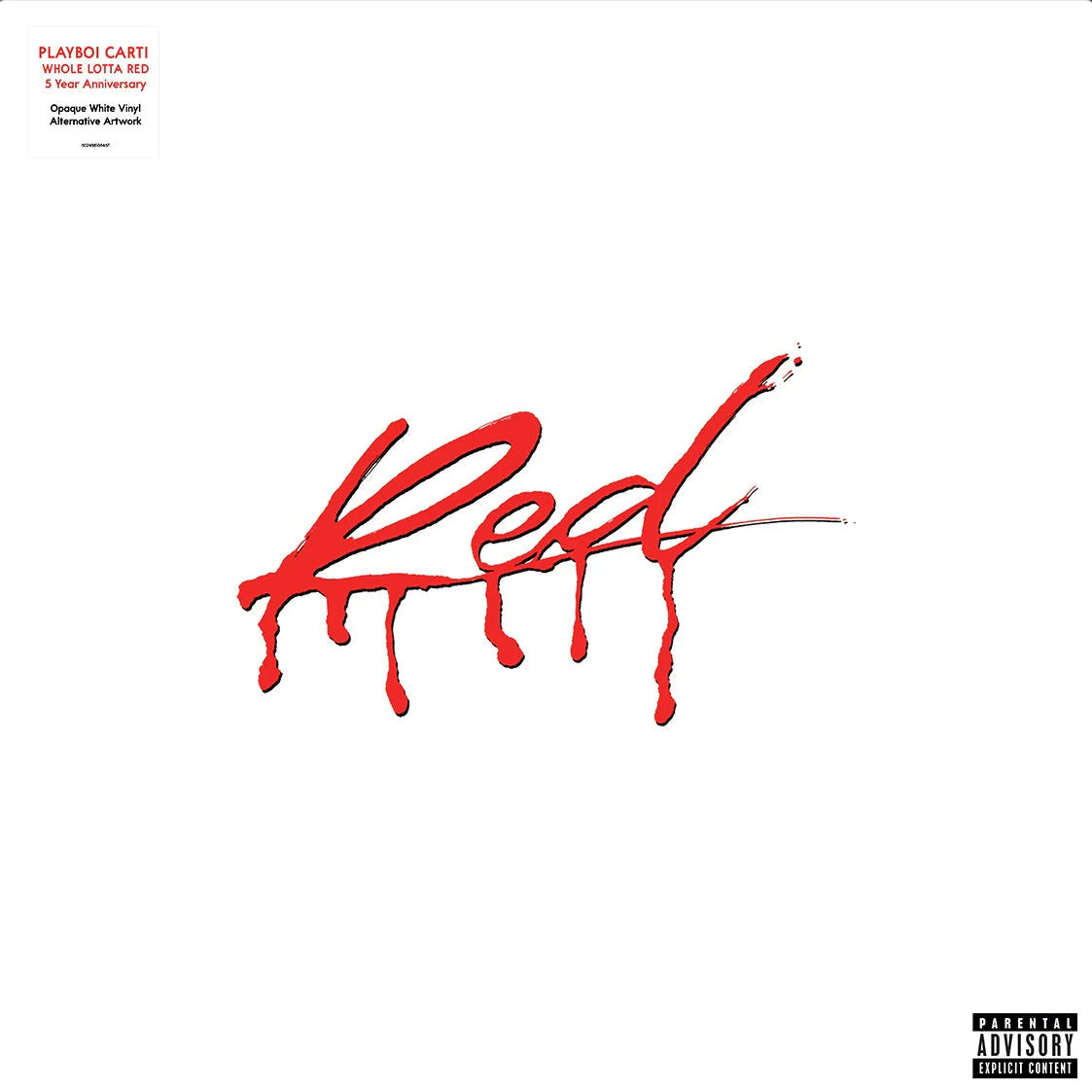Playboi Carti - Whole Lotta Red [Rain Cloud White Vinyl]