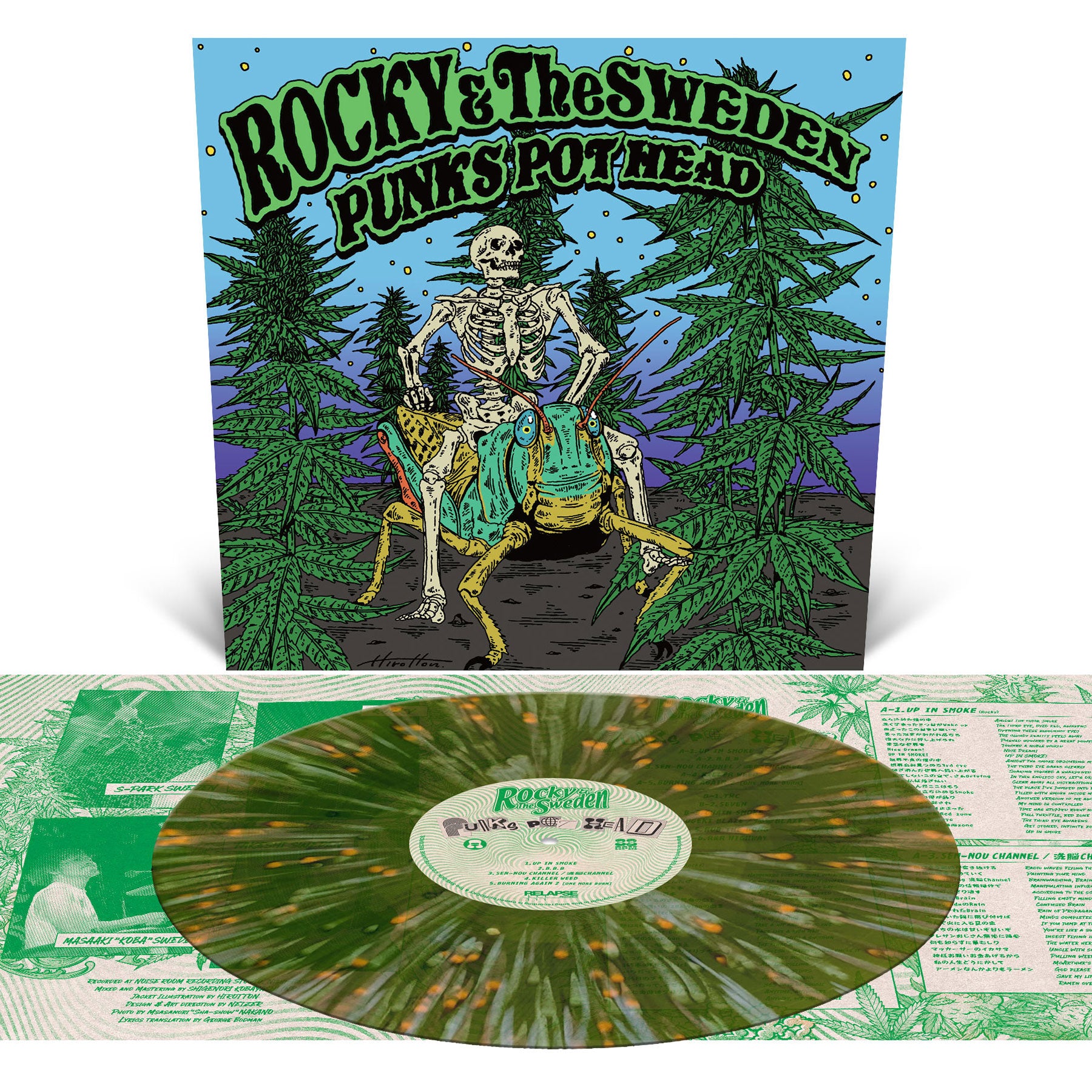 [PRE-ORDER] Rocky and the Sweden - Punk's Pot Head [Colored Vinyl] [Release Date: 01/23/2026]
