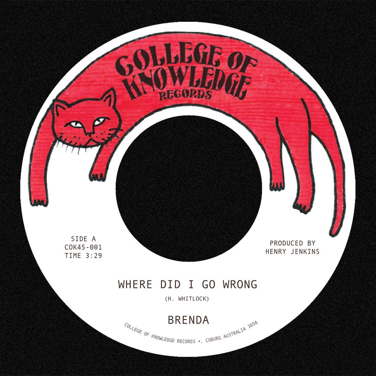 Brenda - Where Did I Go Wrong? / Family [7" Vinyl]