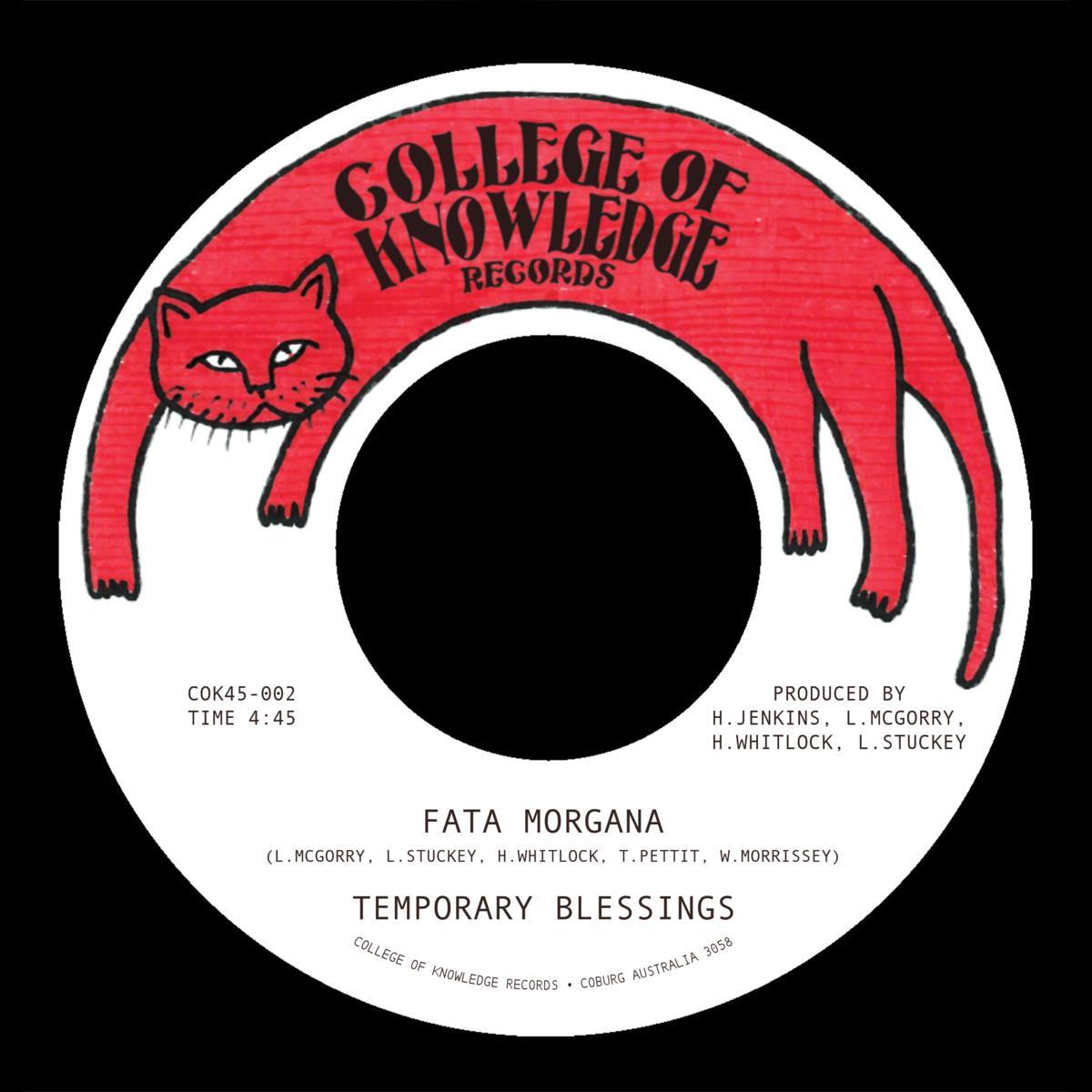 Temporary Blessings - Fata Morgana / Silence Leaves An Open Wound [7"]