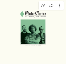 [PRE-ORDER] Parlor Greens - In Green We Dream [Parlor Green Vinyl] [Release Date: 07/19/2024]
