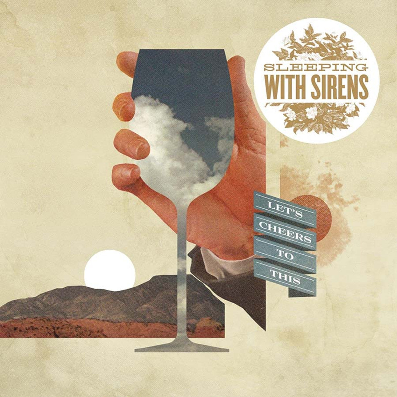 Sleeping with Sirens - Let's Cheers To This [Blue & Orange Splatter Vinyl]