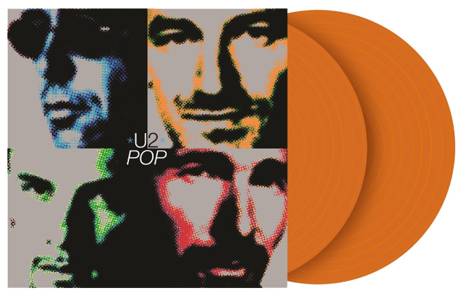 [DAMAGED] U2 - Pop [Indie-Exclusive Orange Vinyl]