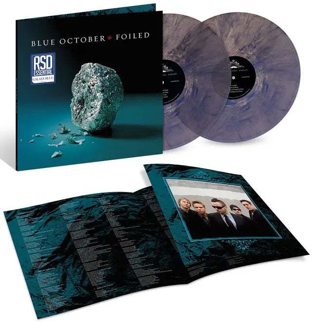 [PRE-ORDER] Blue October - Foiled [Indie-Exclusive Blue Galaxy Vinyl] [Release Date: 05/29/2026]