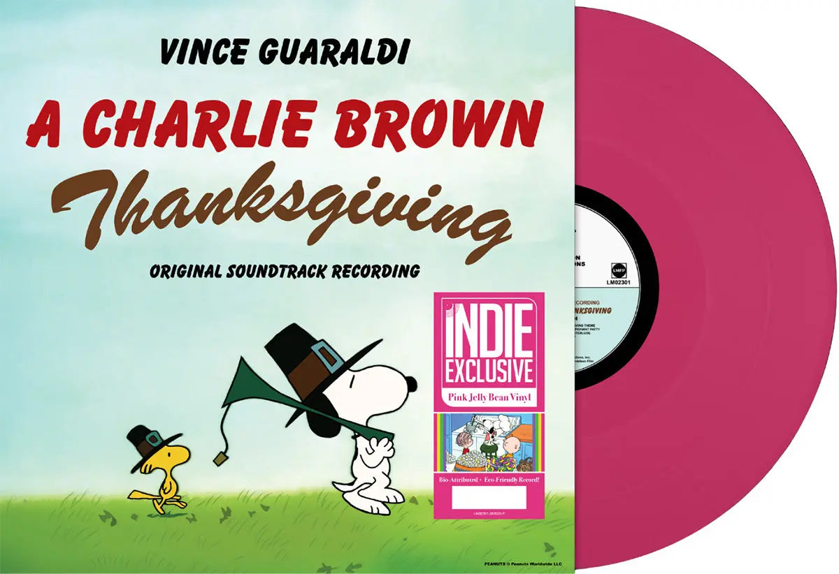 [PRE-ORDER] Vince Guaraldi - A Charlie Brown Thanksgiving (Original Soundtrack) [Indie-Exclusive Pink Vinyl] [Release Date: 10/02/2026]