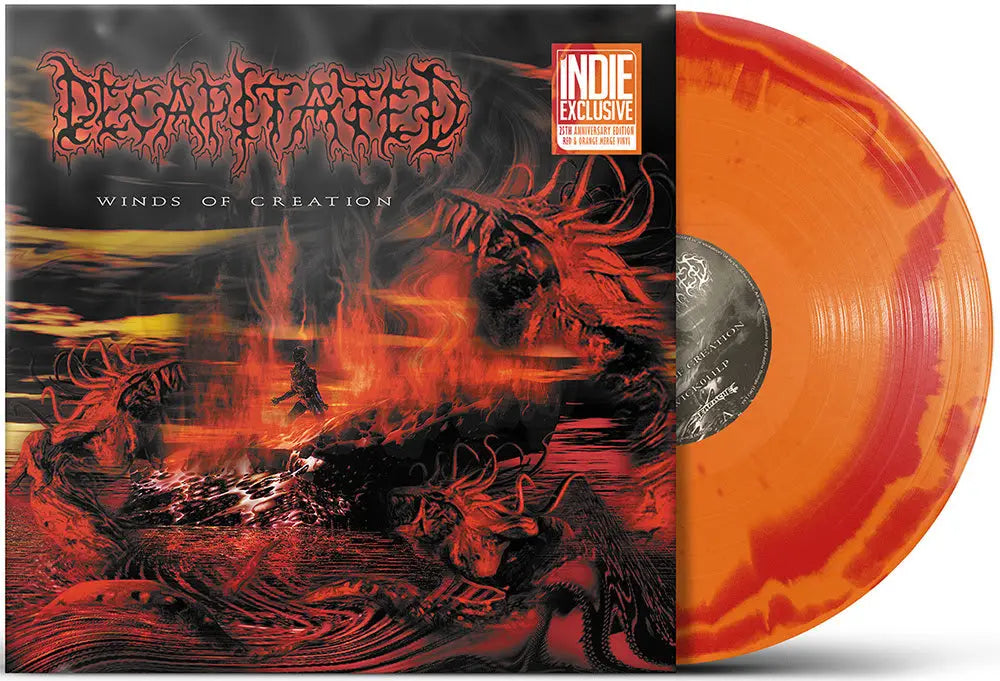 [PRE-ORDER] Decapitated - Winds Of Creation [Indie-Exclusive Red & Orange Vinyl] [Release Date: 08/15/2025]