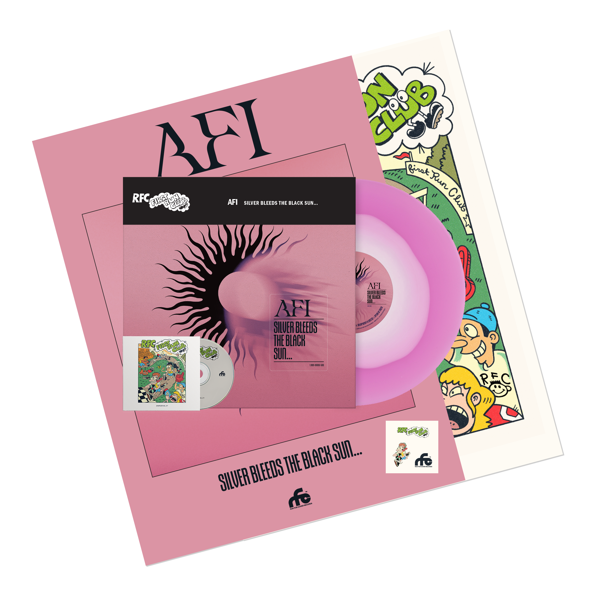 [PRE-ORDER] AFI - Silver Bleeds the Black Sun [Indie-Exclusive White & Violet Vinyl] [Release Date: 10/03/2025]