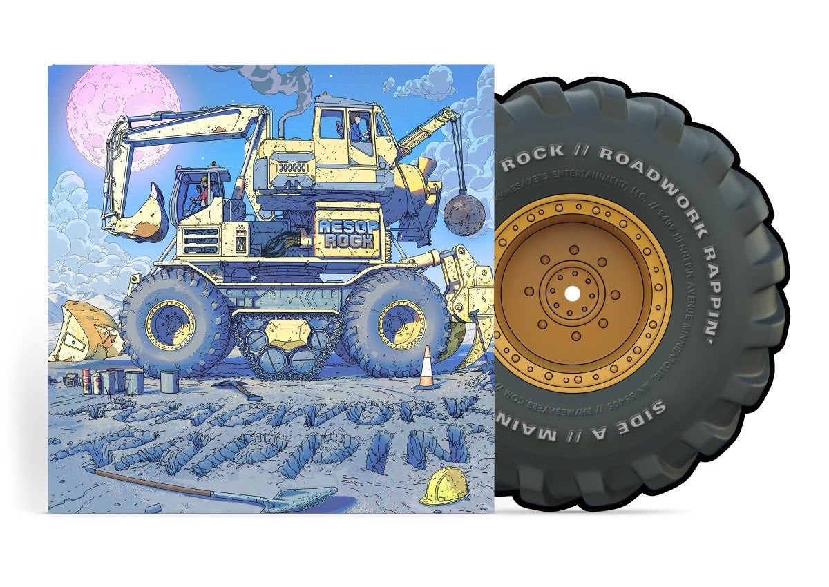 Aesop Rock - Roadwork Rappin' [Die Cut Picture Disc] [7" Vinyl]