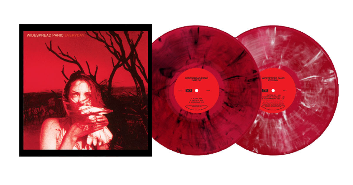 [PRE-ORDER] Widespread Panic - Everyday [Indie-Exclusive Maroon/Black Swirl & Maroon/White Swirl Vinyl] [Release Date: 10/02/2026]
