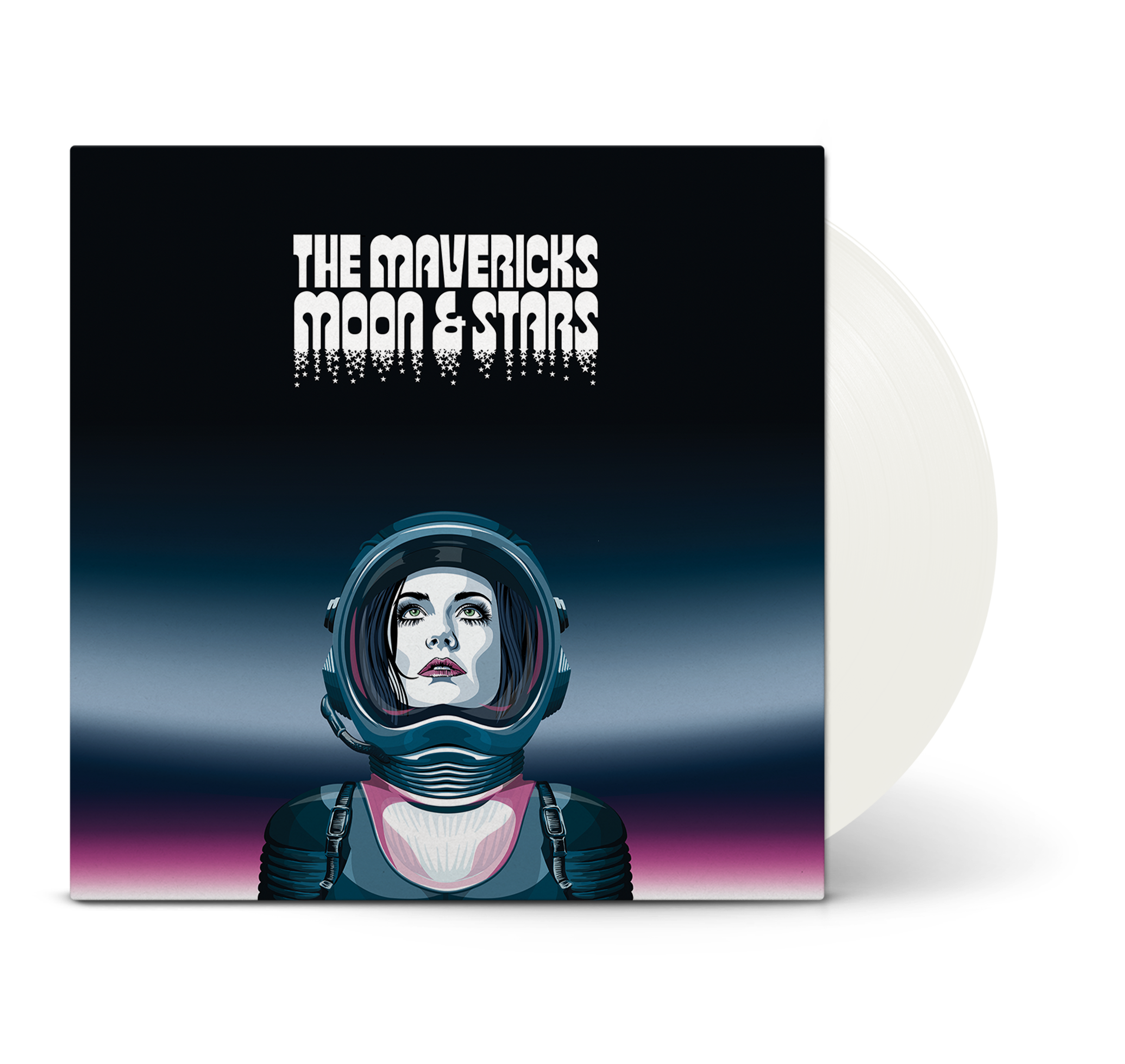 [PRE-ORDER] The Mavericks - Moons & Stars [White Vinyl] [Release Date: 05/17/2024]