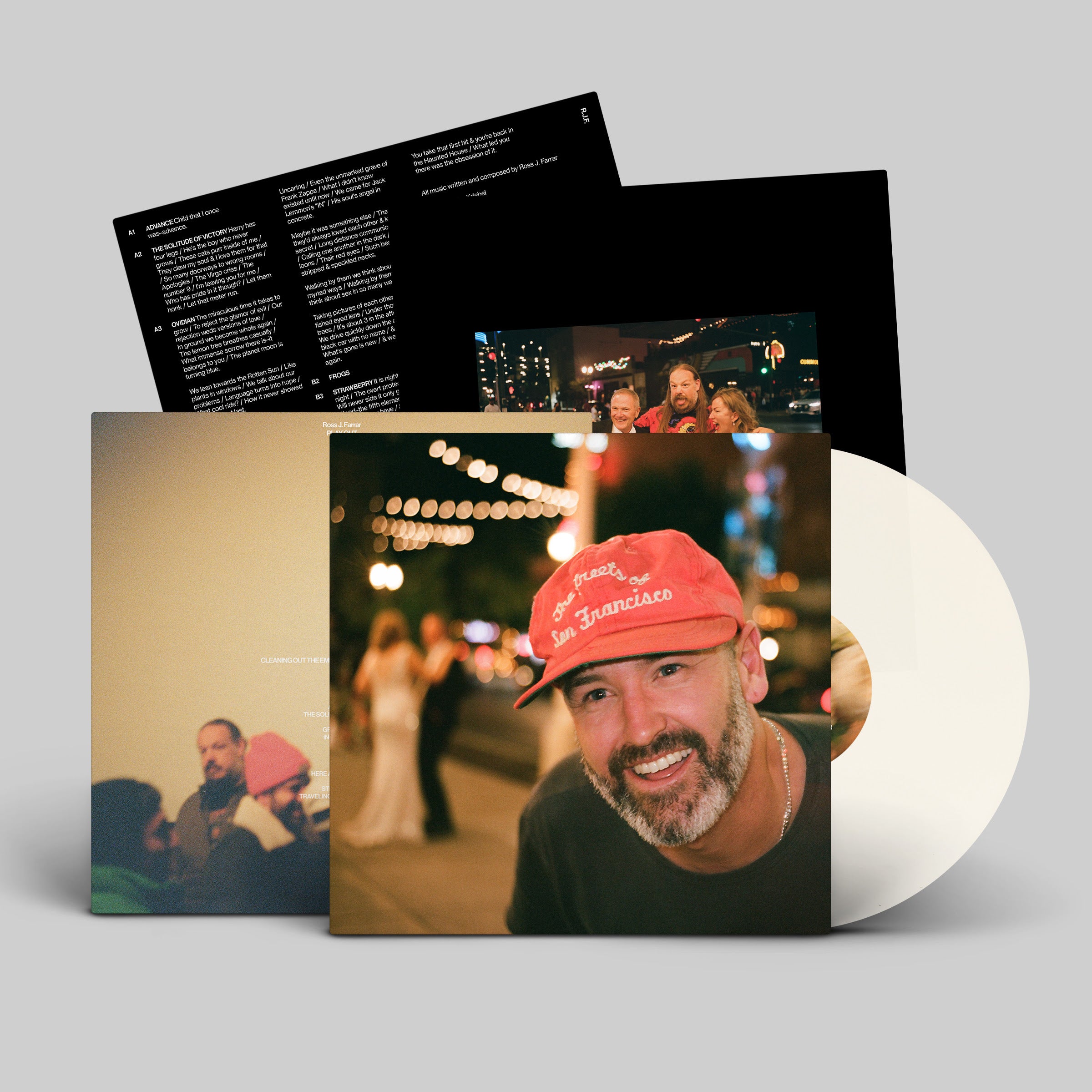 R.J.F. (Farra Ross J) - Cleaning Out The Empty Administration Building [White Vinyl]