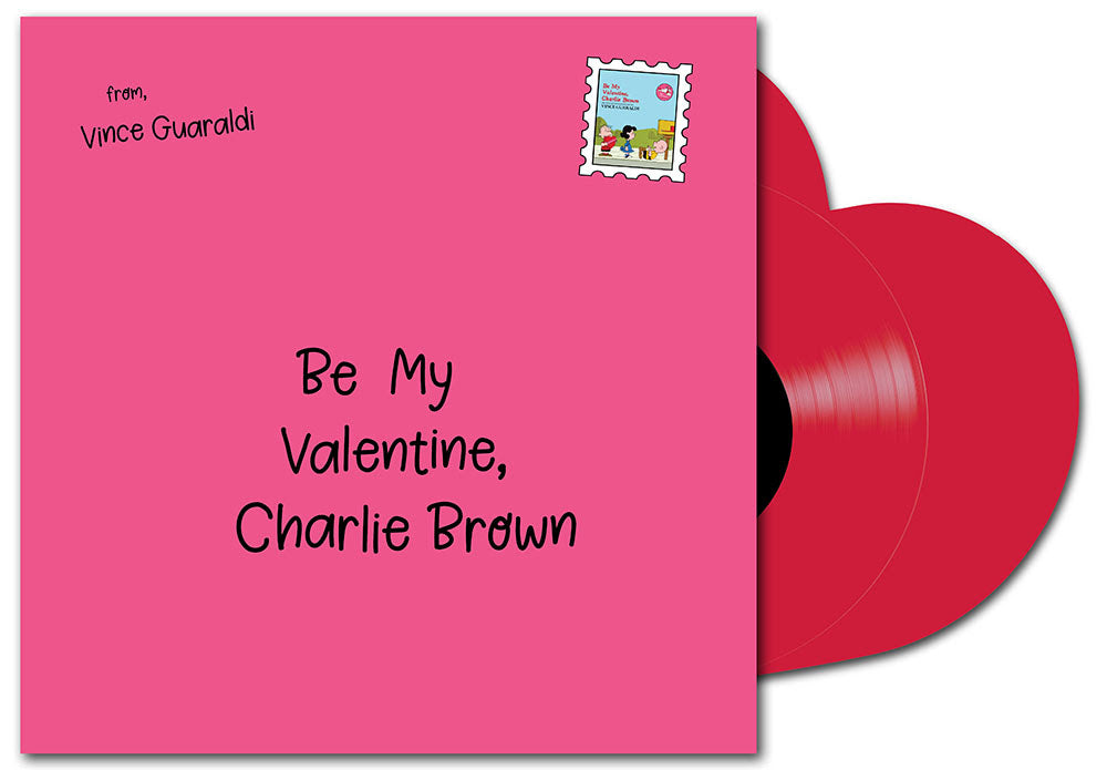 [PRE-ORDER] Vince Guaraldi - Be My Valentine, Charlie Brown (Original Soundtrack) [Indie-Exclusive 12" EP Red Heart Shaped Vinyl] [Release Date: 01/23/2025]