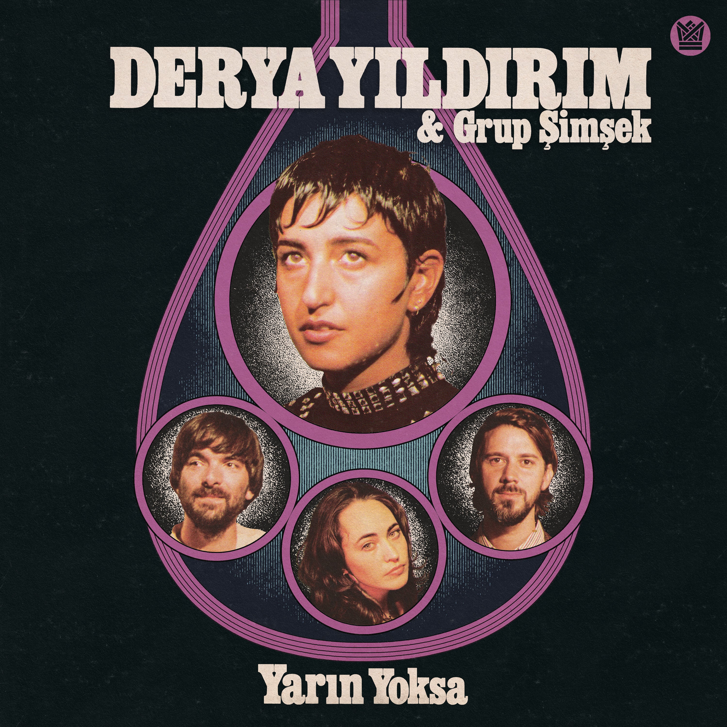 Derya Yildirim & Grup Simsek - Yarin Yoksa [Clear Pink w/ Purple Smoke Vinyl]