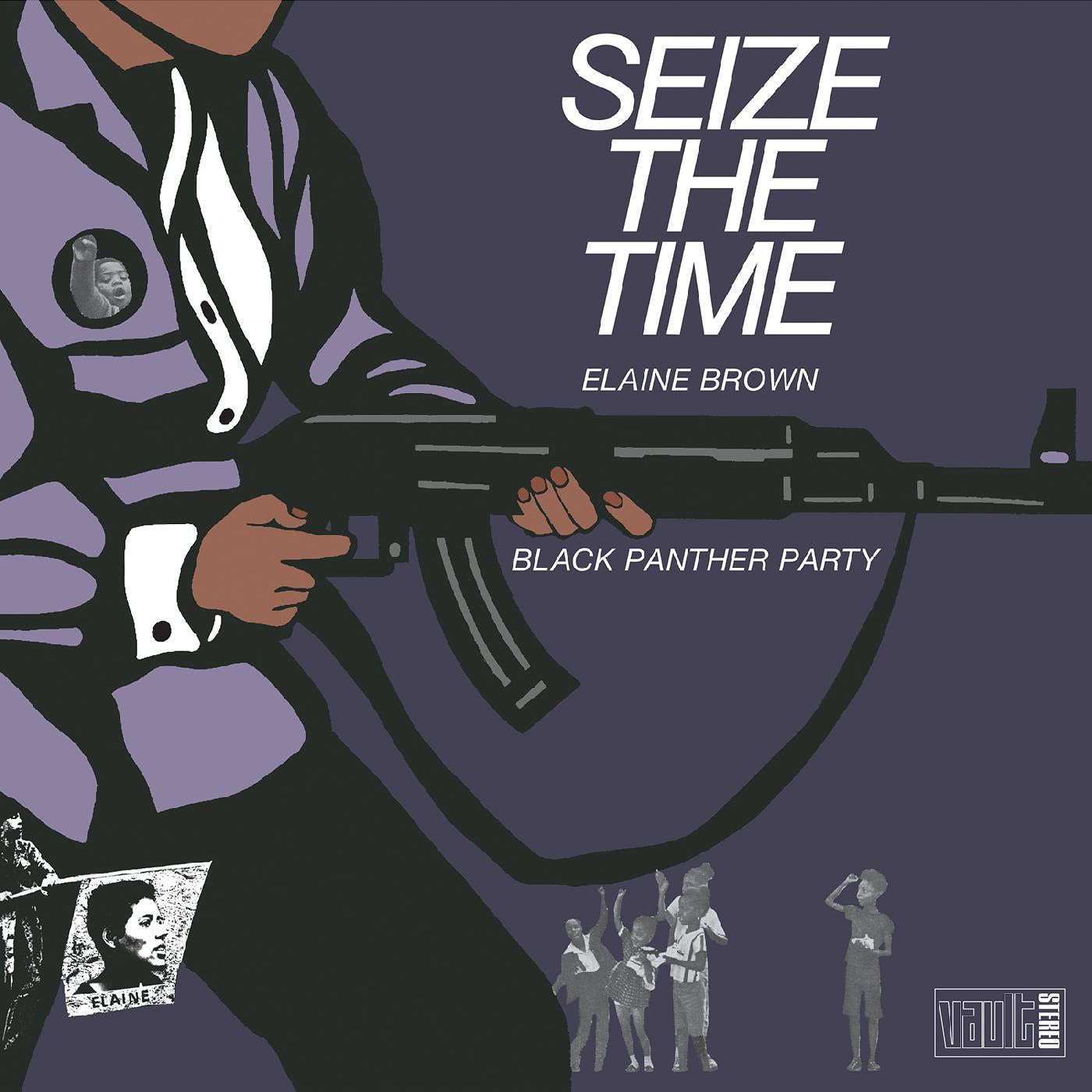 Elaine Brown / Black Panther Party - Seize The Time [Deep Purple Vinyl]