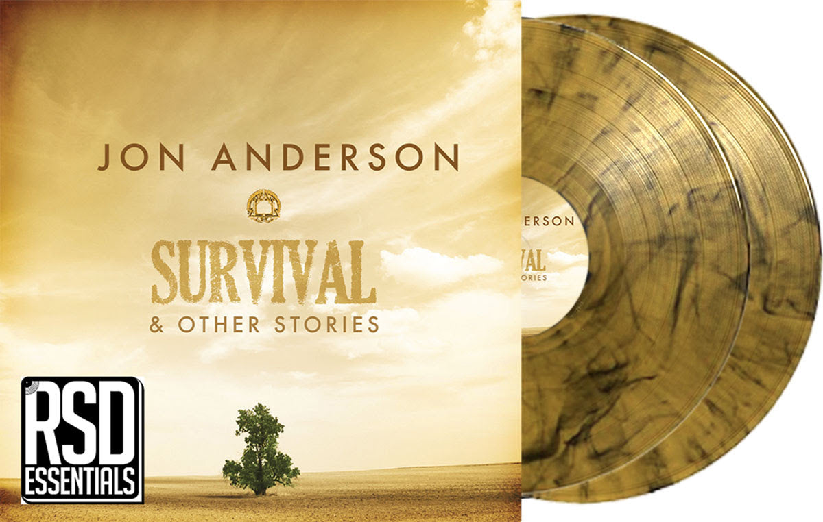 [PRE-ORDER] Jon Anderson - Survival & Other Stories [Indie-Exclusive Gold Marble Vinyl] [Release Date: 03/27/2026]