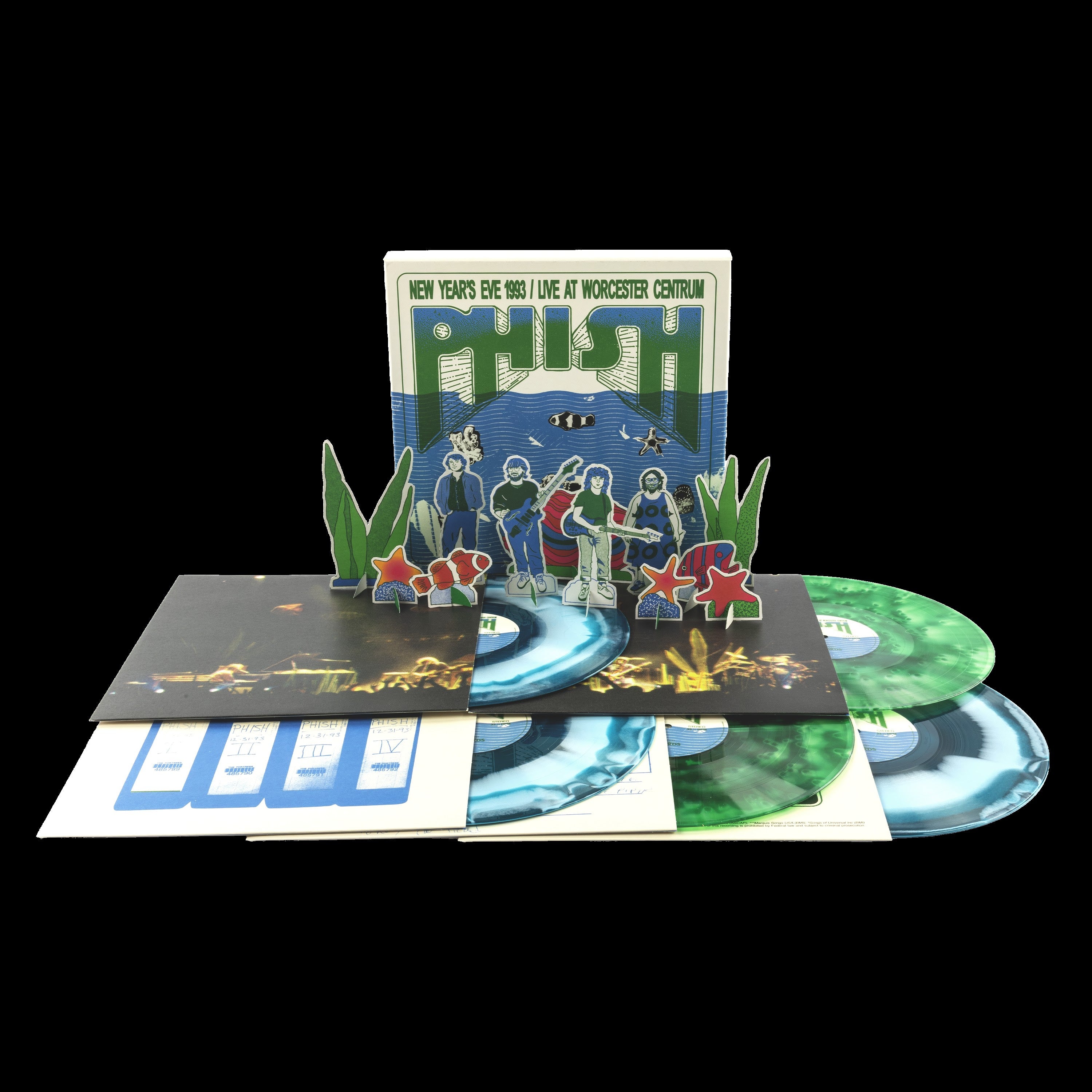 [PRE-ORDER] Phish - New Year's Eve 1993, Live At Worcester Centrum [5-lp Box Set] [Release Date: 02/20/2026]