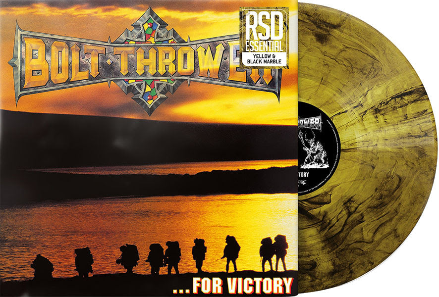 [PRE-ORDER] Bolt Thower - ...For Victory [Yellow & Black Marble Vinyl] [Release Date: 04/17/2026]