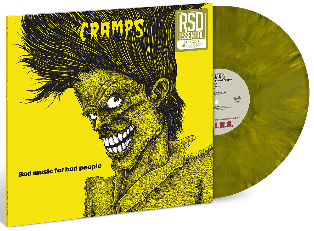 [PRE-ORDER] The Cramps - Bad Music For Bad People [Indie-Exclusive Goo Goo Muck Green Vinyl] [Release Date: 03/27/2026]