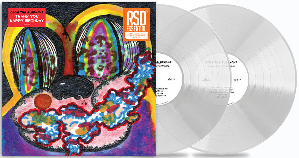 [DAMAGED] Cage the Elephant - Thank You Happy Birthday [Clear Vinyl]
