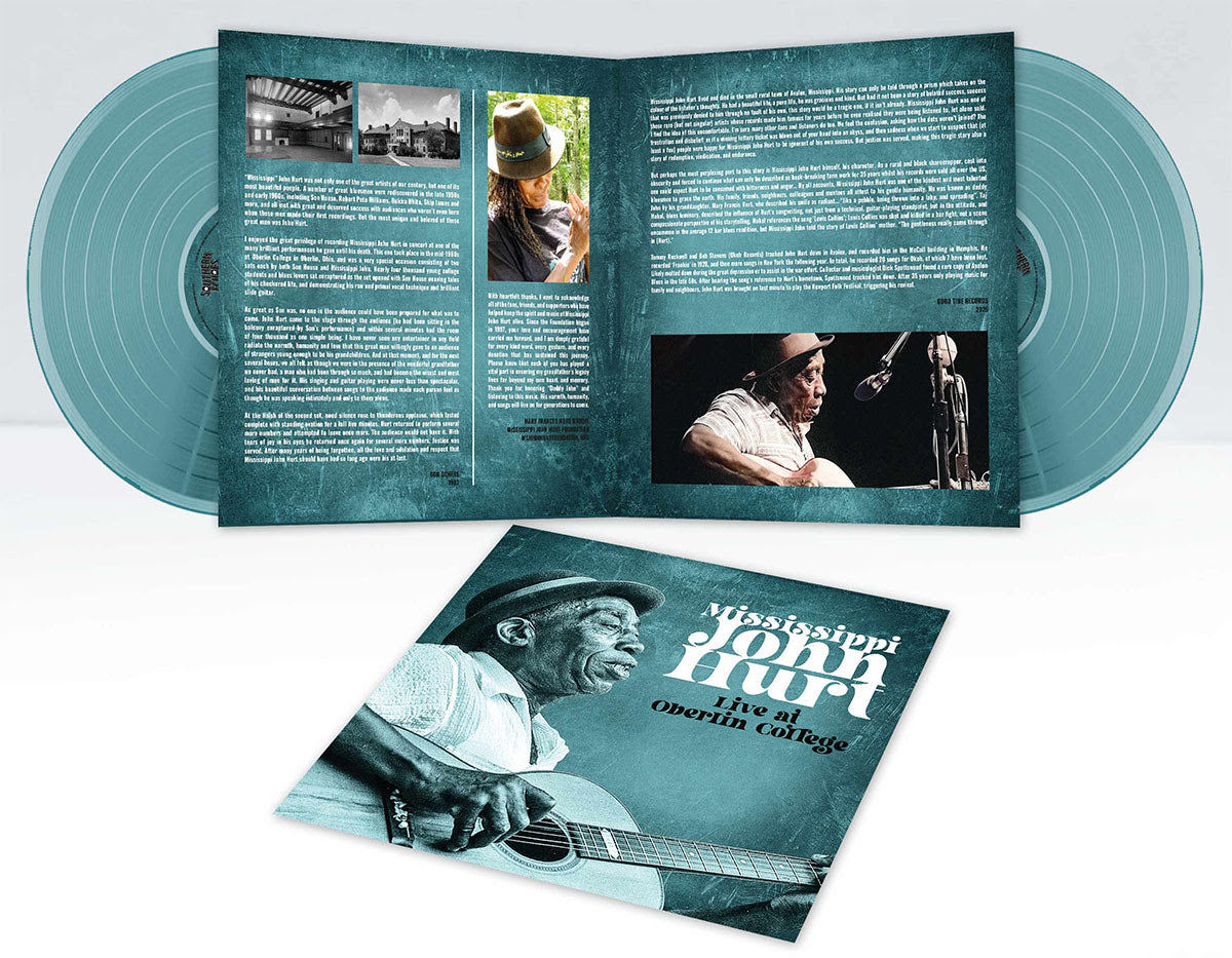 [PRE-ORDER] Mississippi John Hurt - Live at Oberlin College 1965 [Indie-Exclusive Turquoise Vinyl] [Release Date: 03/06/2026]