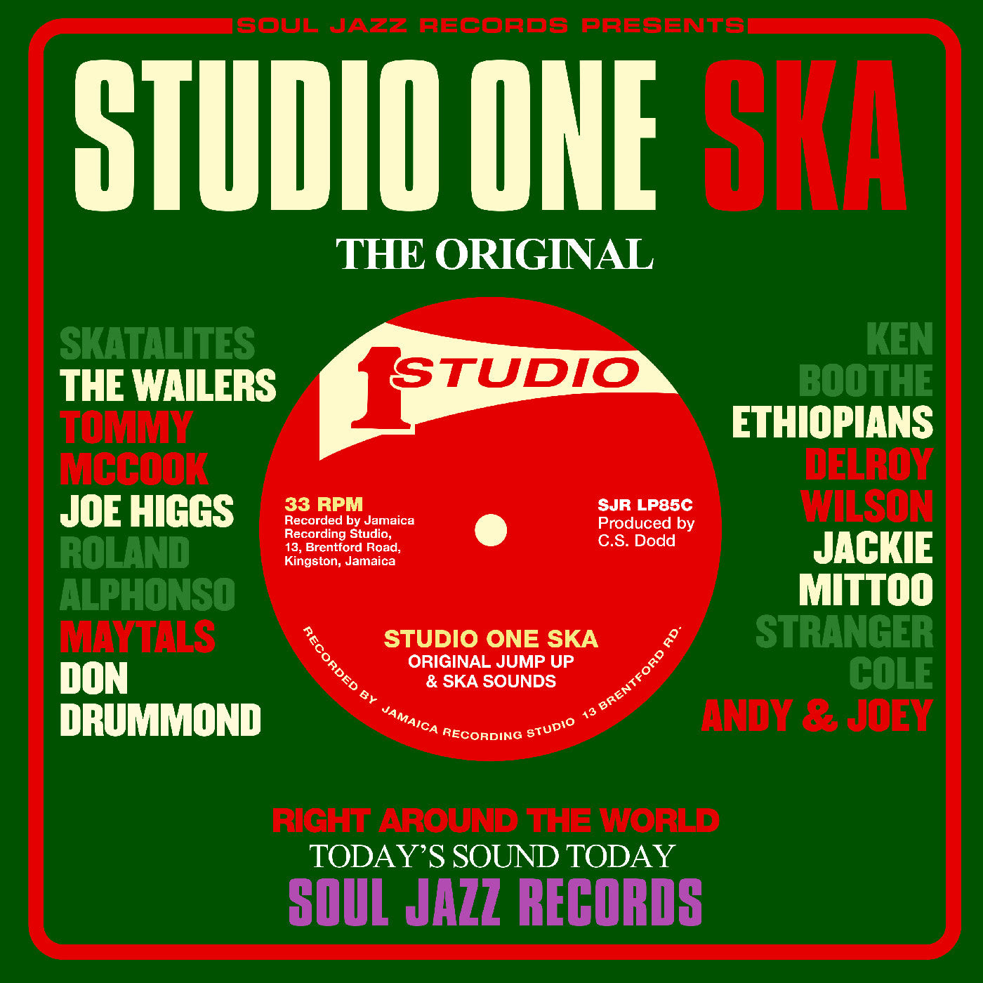 [PRE-ORDER] Various - Soul Jazz Records Presents: Studio One Ska [Red Vinyl] [Release Date: 06/26/2026]