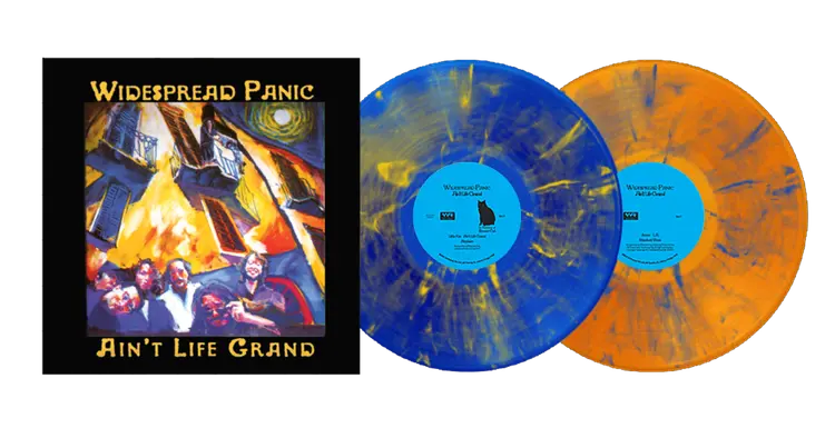 [PRE-ORDER] Widespread Panic - Ain't Life Grand [Indie-Exclusive Blue/Yellow Swirl & Orange/Blue Swirl Vinyl] [Release Date: 10/02/2026]