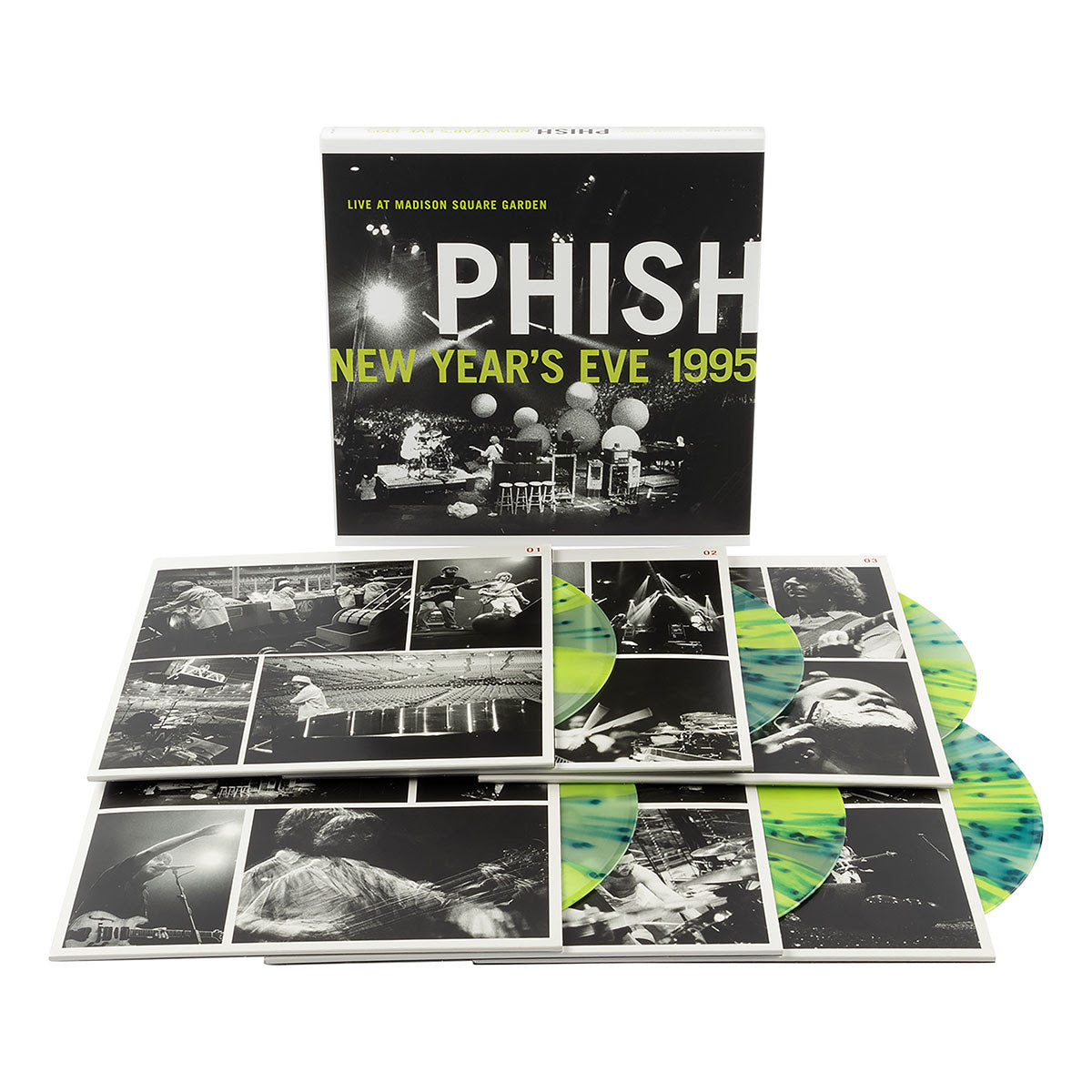 [PRE-ORDER] Phish - New Year's Eve 1995, Live at MSG [6-lp Box Set] [Blue & Green Splatter Vinyl] [Release Date: 05/08/2026]