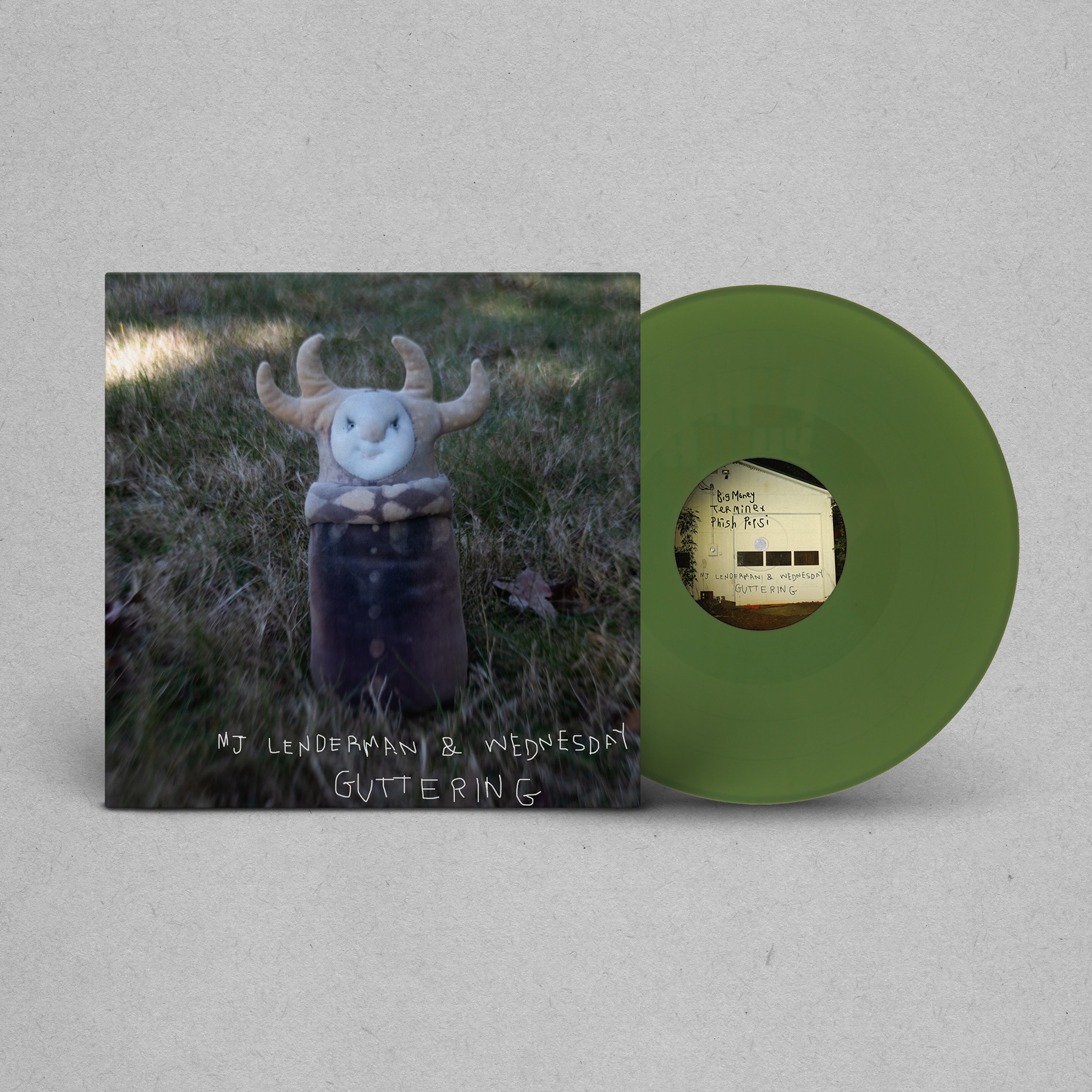 [PRE-ORDER] MJ Lenderman & Wednesday - Guttering [12" EP] [Indie-Exclusive Olive Green Vinyl] [Release Date: 06/20/2025]