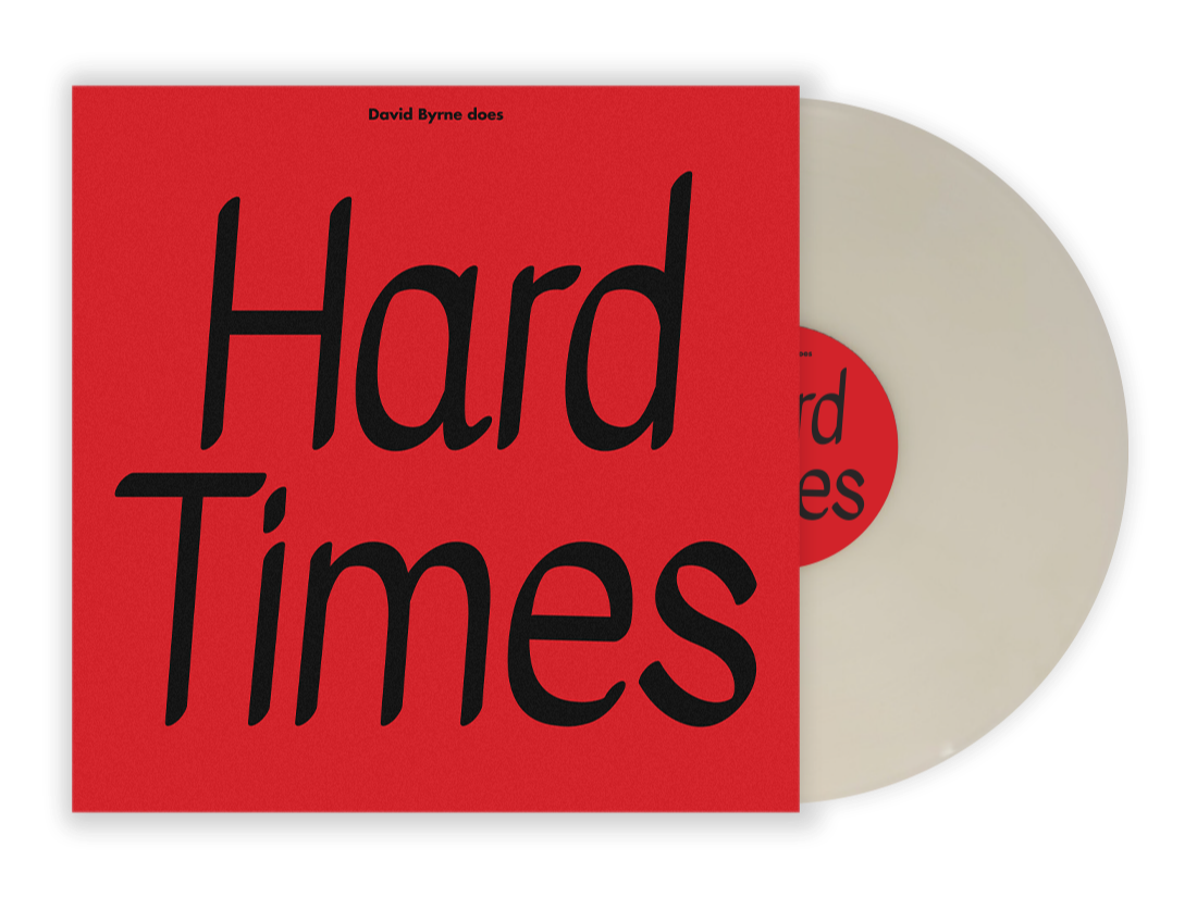 David Byrne & Paramore - Hard Times / Burning Down The House [12" Single] [DAMAGED]