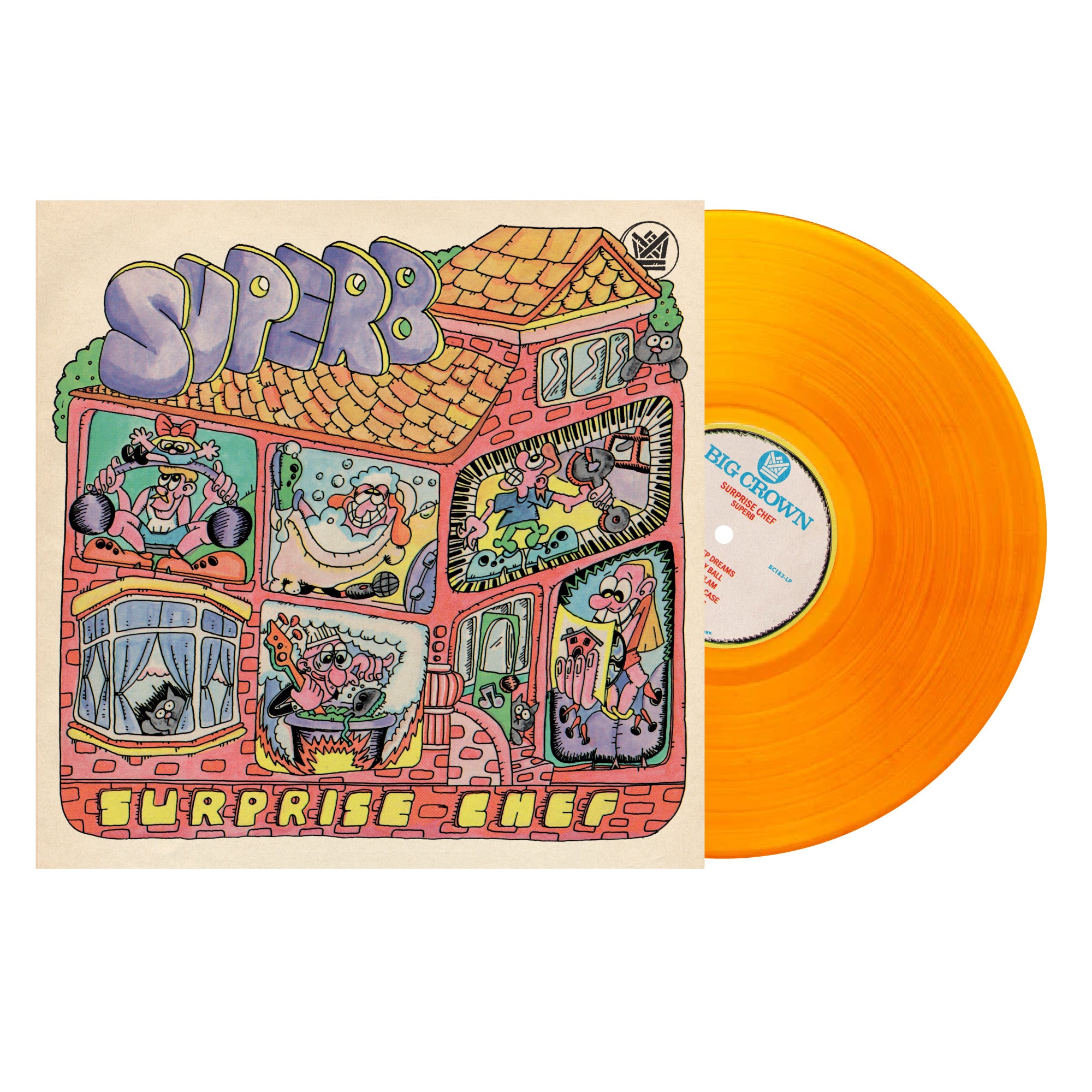 [PRE-ORDER] Surprise Chef - Superb [Indie-Exclusive Translucent Tangerine Vinyl] [Release Date: 05/16/2025]