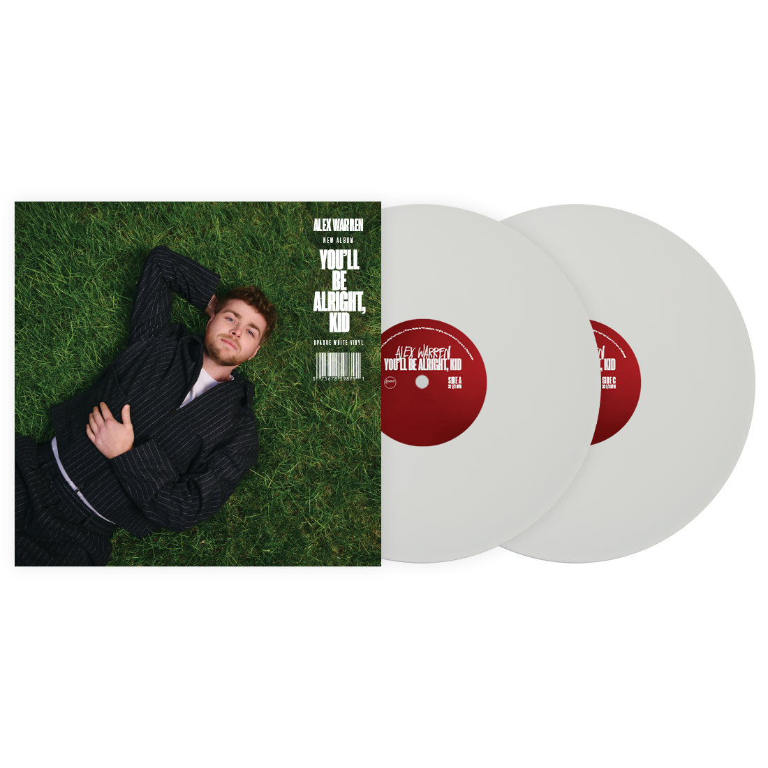 Alex Warren - You'll Be Alright, Kid [Opaque White Vinyl]