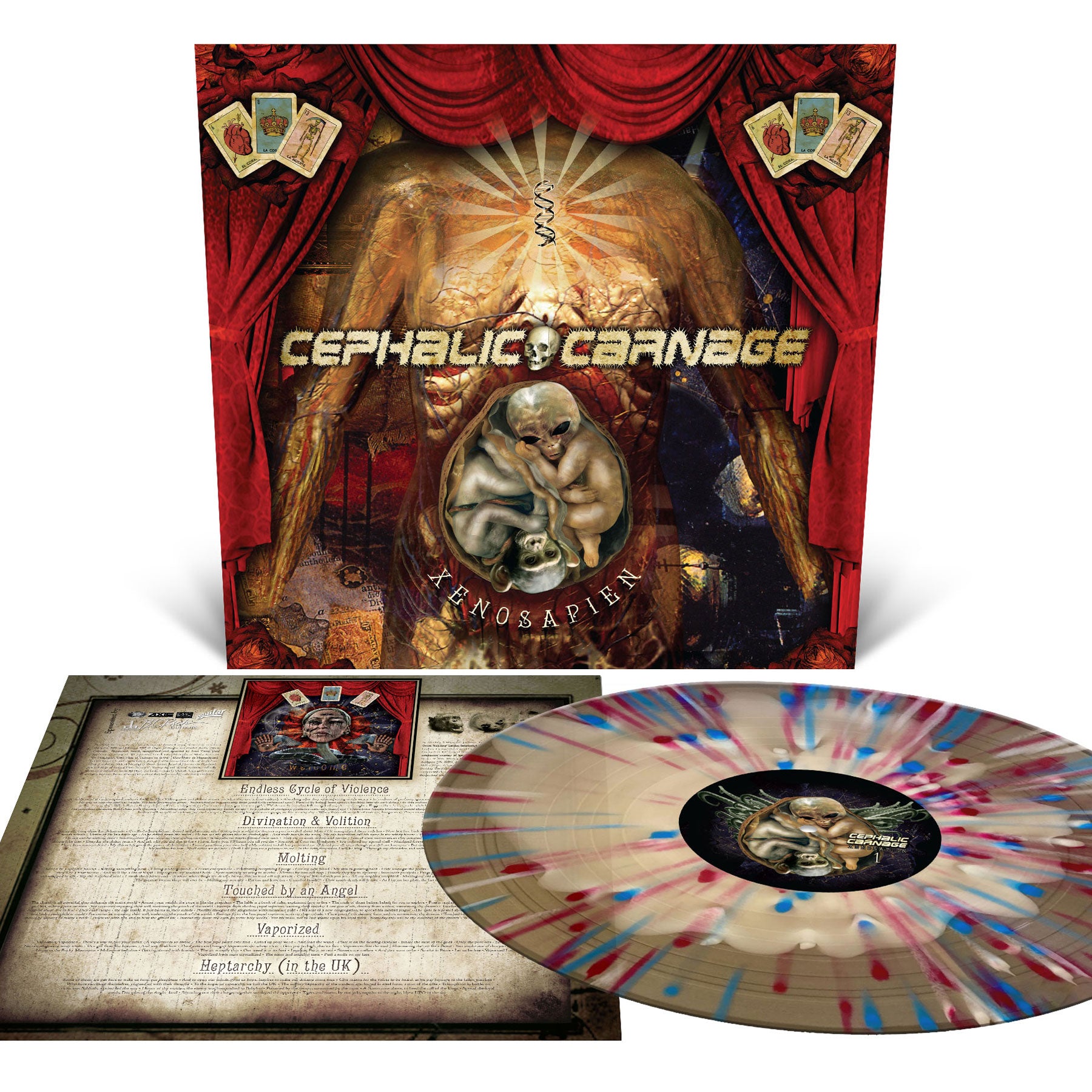 [PRE-ORDER] Cephalic Carnage - Xenosapien [Splatter Vinyl] [Release Date: 10/17/2025]