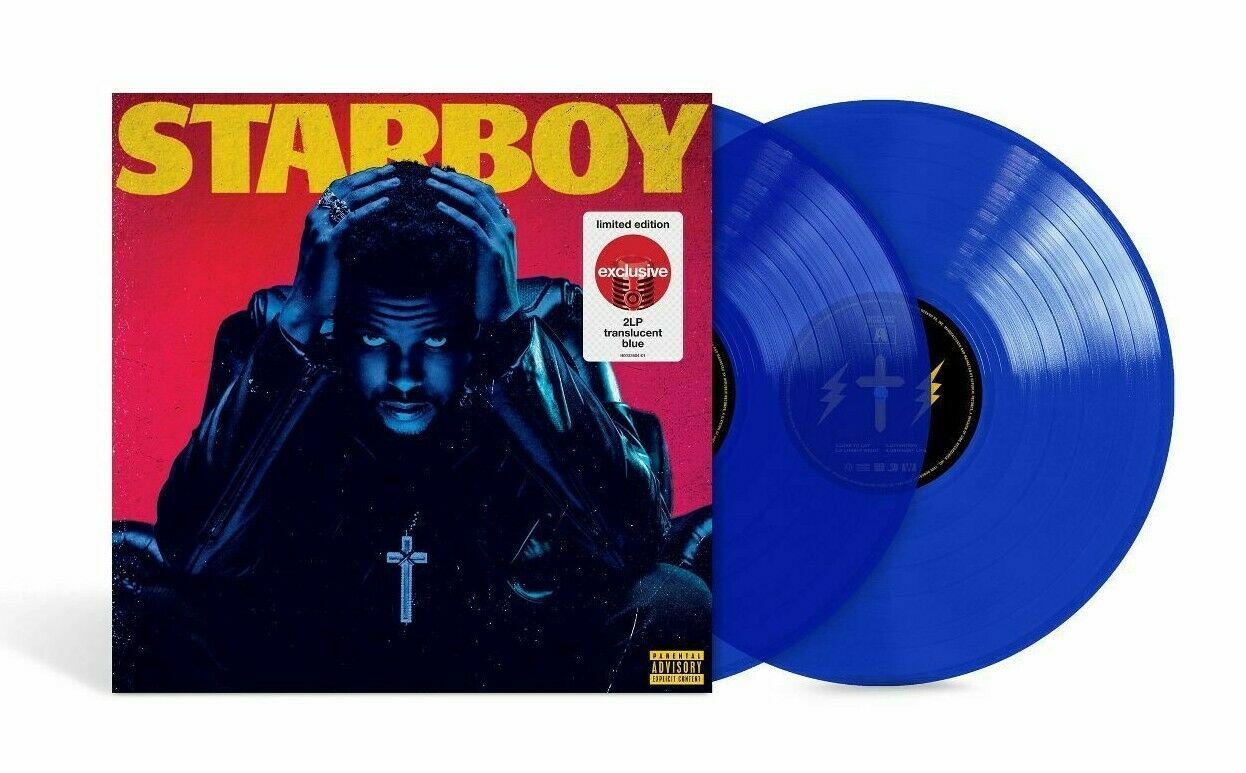 [DAMAGED] The Weeknd - Starboy [Blue Vinyl]