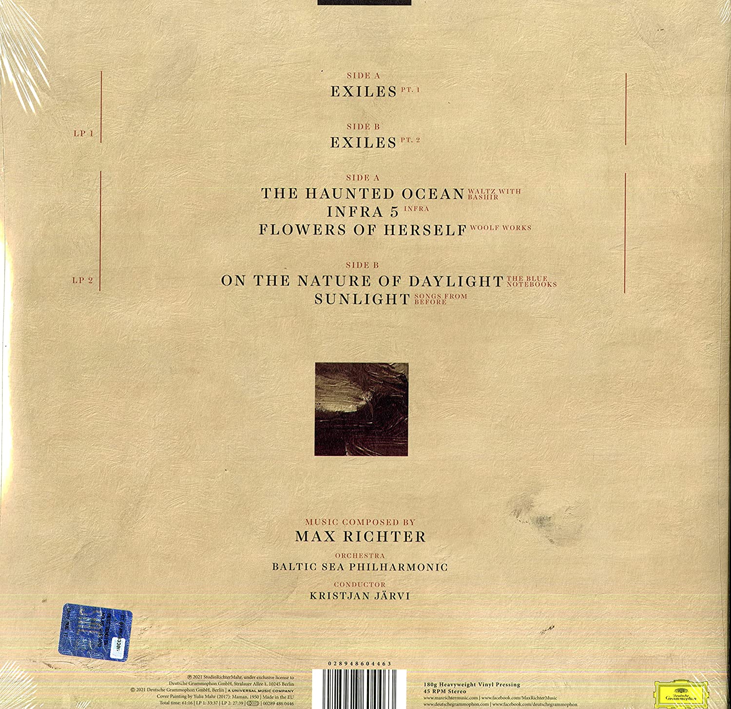 Max Richter, Kristjan Jarvi, & Baltic Sea Philharmonic - Exiles