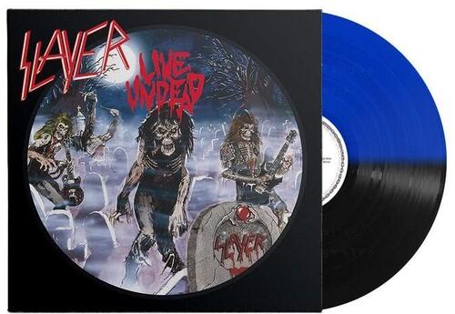 [DAMAGED] Slayer - Live Undead [Blue and Black Colored Vinyl]