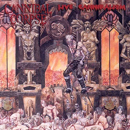Cannibal Corpse - Live Cannibalism [Red / Black Marbled Vinyl]