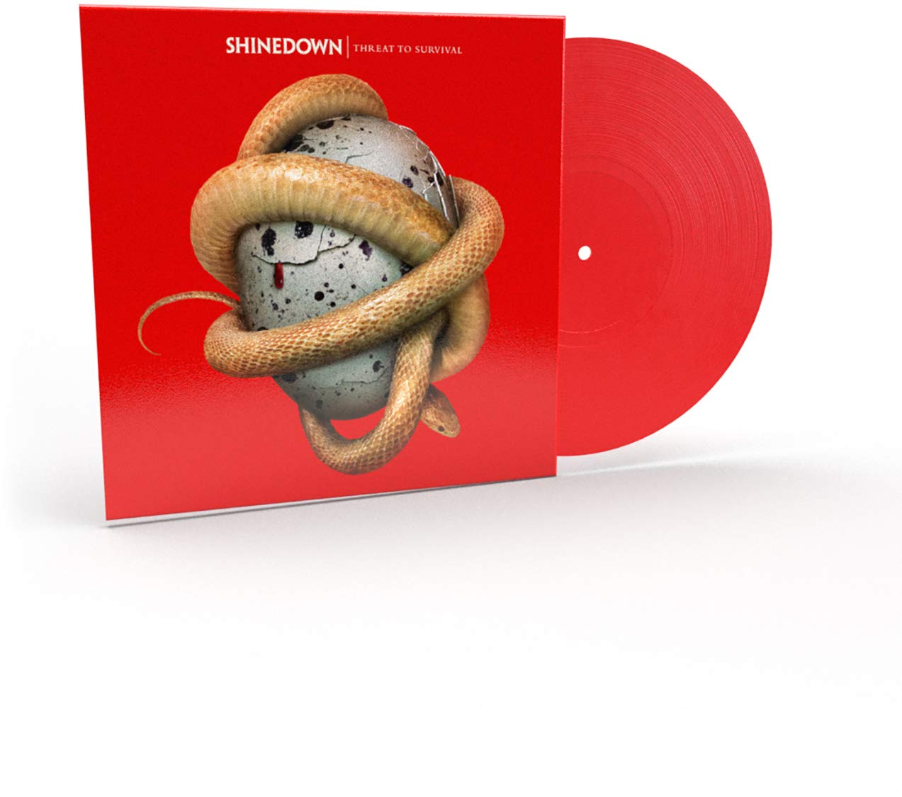 Shinedown - Threat To Survival [Clear Red Vinyl]