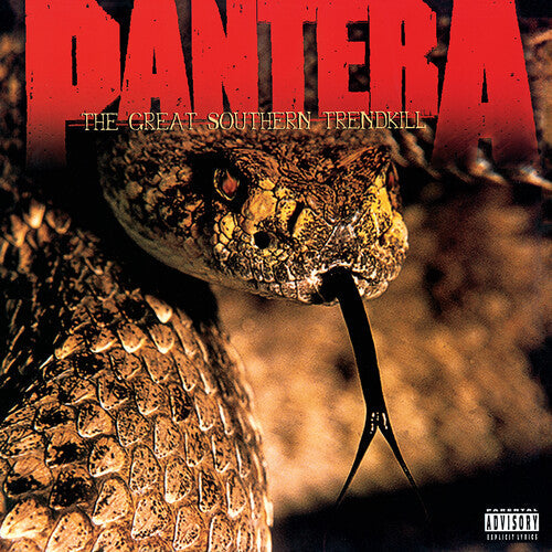 [DAMAGED] Pantera - Great Southern Trendkill [White And Sandblasted Orange Marbled Vinyl]