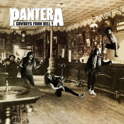 [DAMAGED] Pantera - Cowboys From Hell [White & Whiskey Brown Marbled Vinyl]