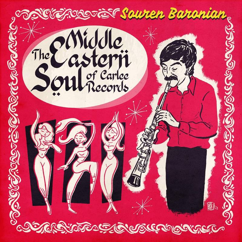Souren Baronian - The Middle Eastern Soul of Carlee Records [3-lp Translucent Gold Vinyl]