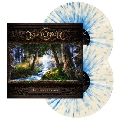 Wintersun - The Forest Seasons [White w/ Blue Splatter]